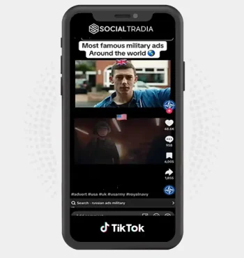 TikTok account Military Vision (137k Followers)