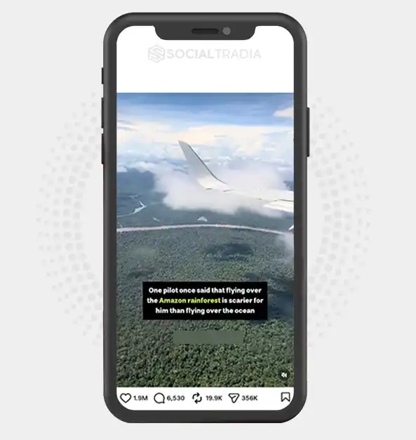 Instagram account MindBlowingDiscoveries (65.2k Followers)