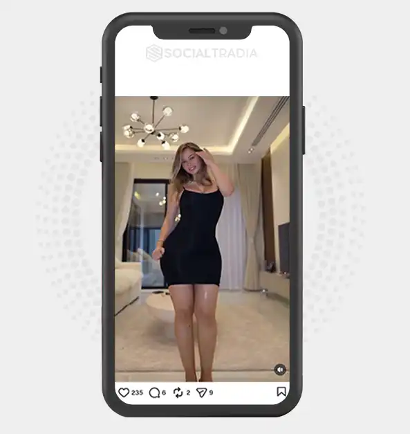 Instagram account Model Muse (7.6k Followers)