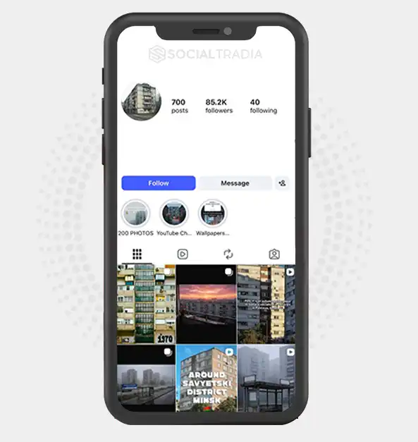Instagram account Modernist Blocks (85.2k Followers)