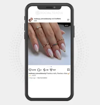 Instagram account nail_aurausa (6.8k Followers)