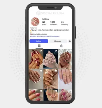 Instagram account nail_blissusa (6.8k Followers)