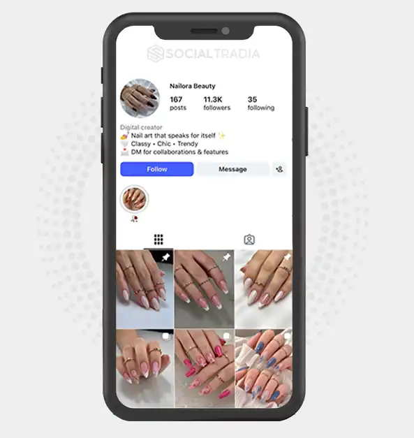 Instagram account nailo_rabeauty (11.3k Followers)