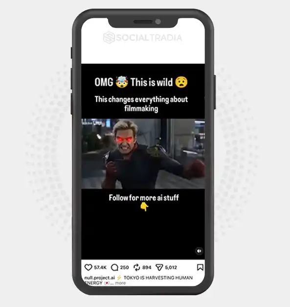 Instagram account Null.Project.Ai (30k Followers)