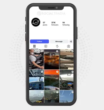 Instagram account OnlyAviation (371k Followers)
