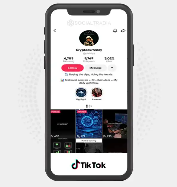 TikTok account pistalyy (9.7k Followers)