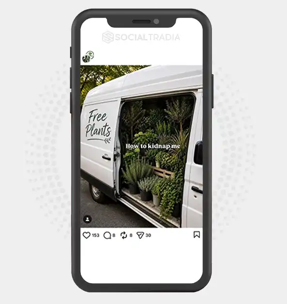Instagram account PlantCare (3.1k Followers)