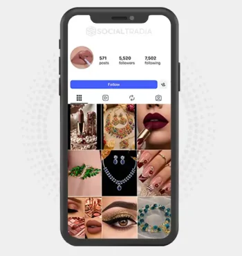 Instagram account Radiant Style (5.5k Followers)