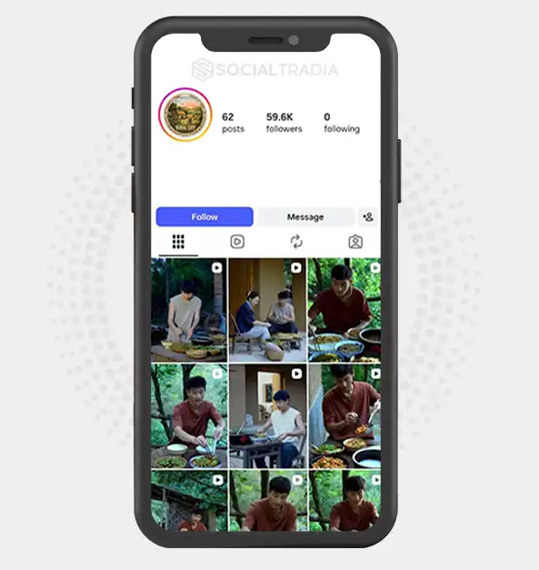 Instagram account Rural Roots (59.5k Followers)