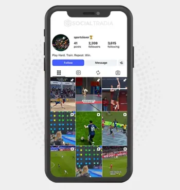 Instagram account sport.szone43 (2.2k Followers)