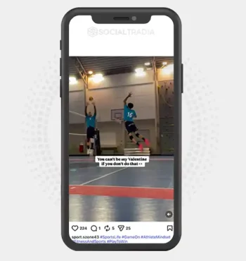 Instagram account sport.szone43 (2.2k Followers)