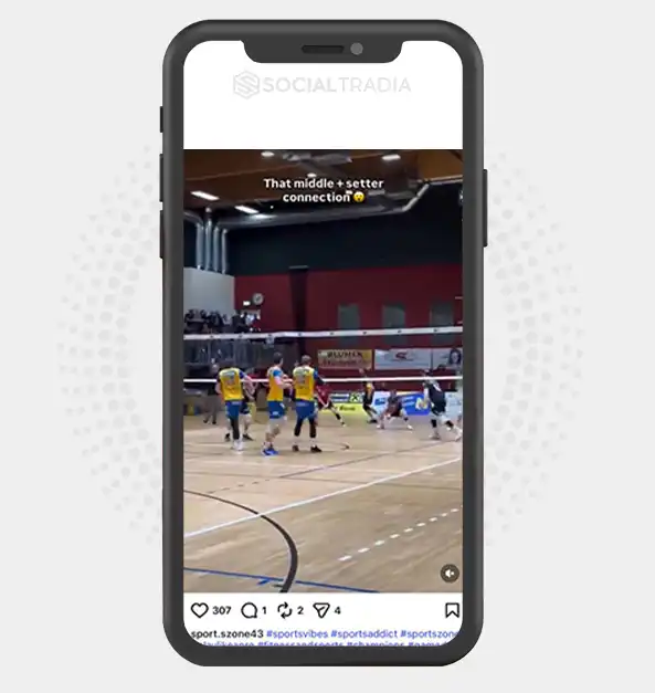 Instagram account sport.szone43 (2.2k Followers)