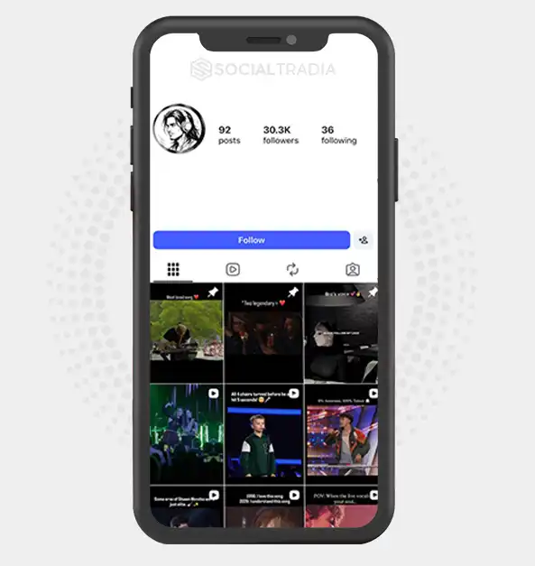 Instagram account Stereo Mood (30.3k Followers)