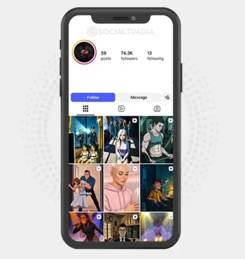 Instagram account StrangeMysteries (74.3k Followers)