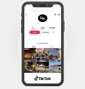 TikTok account StunningTravelSpots (52k Followers)