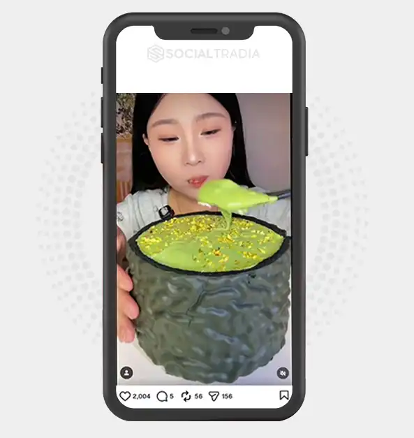 Instagram account Sweet Mukbang (41.8k Followers)