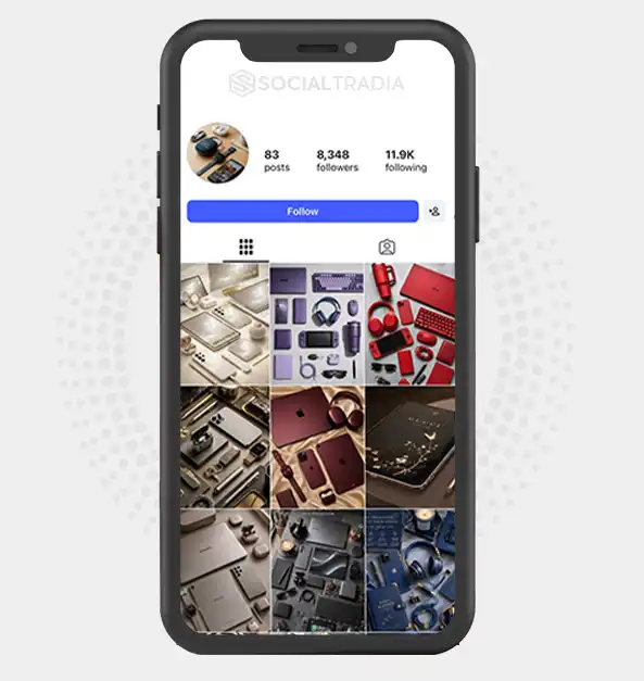 Instagram account The Gadget Guide (8.4k Followers)