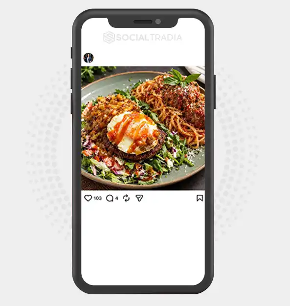 Instagram account The Tasty Table (62.8k Followers)