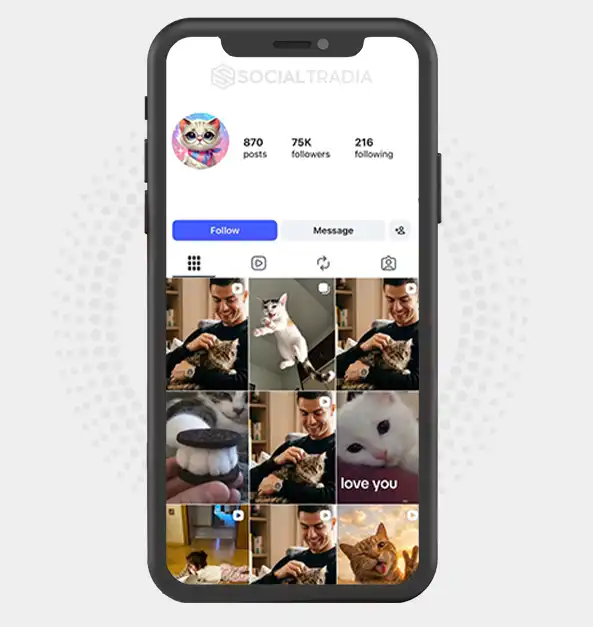 Instagram account TheCatCorner (74.9k Followers)