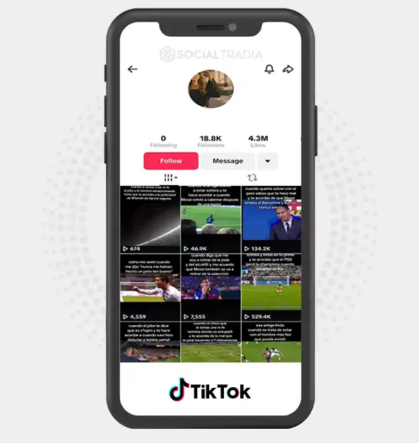 TikTok account TheFootyAgenda (18.8k Followers)