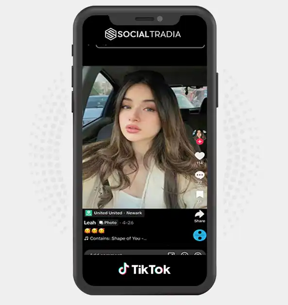 TikTok account thegirlvibe1 (2.2k Followers)