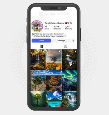 Instagram account travel.sokina (2.2k Followers)