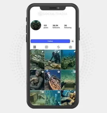 Instagram account Under Water (36.1k Followers)