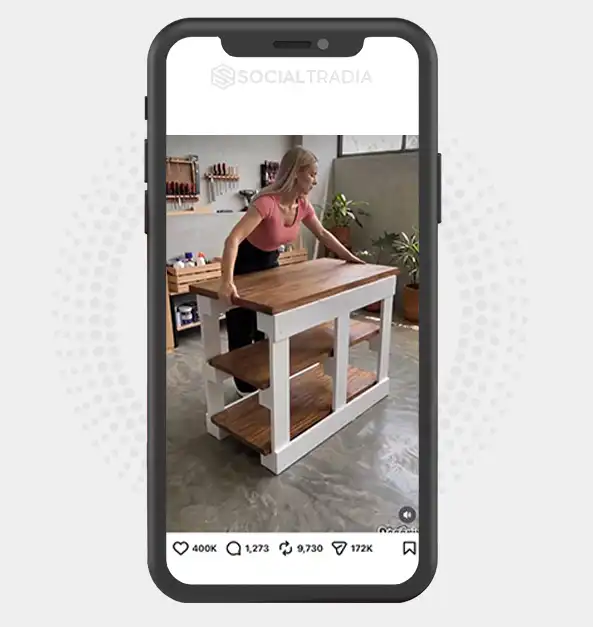 Instagram account UniqueHomeDesigns (315 k Followers)