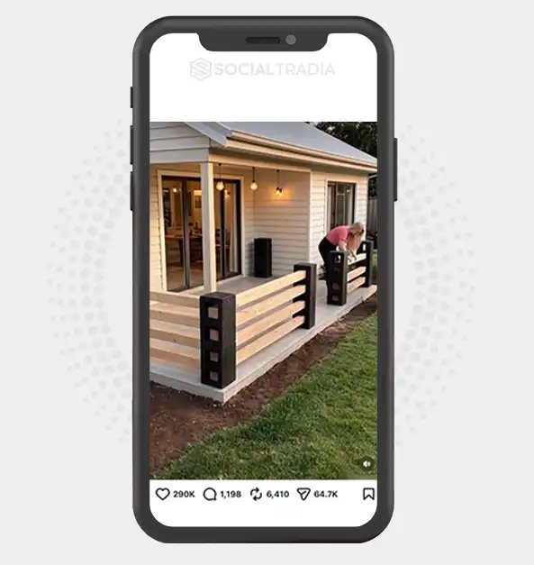 Instagram account UniqueHomeDesigns (315 k Followers)