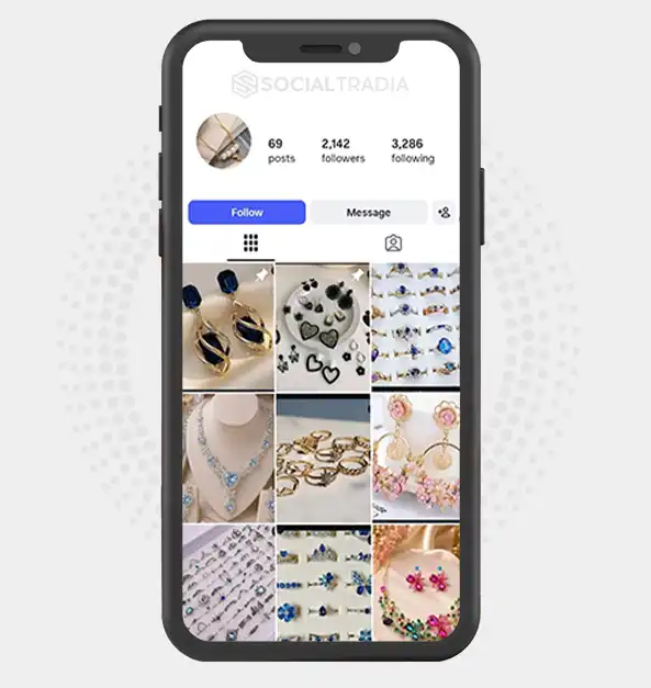 Instagram account UniqueJewels (2.1k Followers)