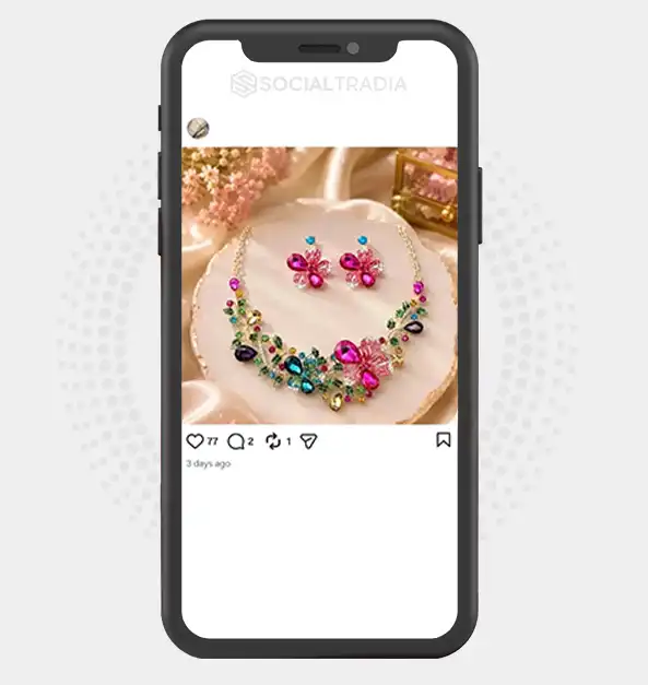 Instagram account UniqueJewels (2.1k Followers)