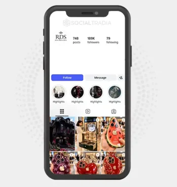 Instagram account WorldTrendz (189k Followers)