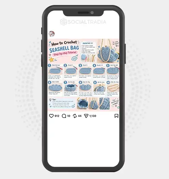 Instagram account Yarn Wonderland (3.4k Followers)